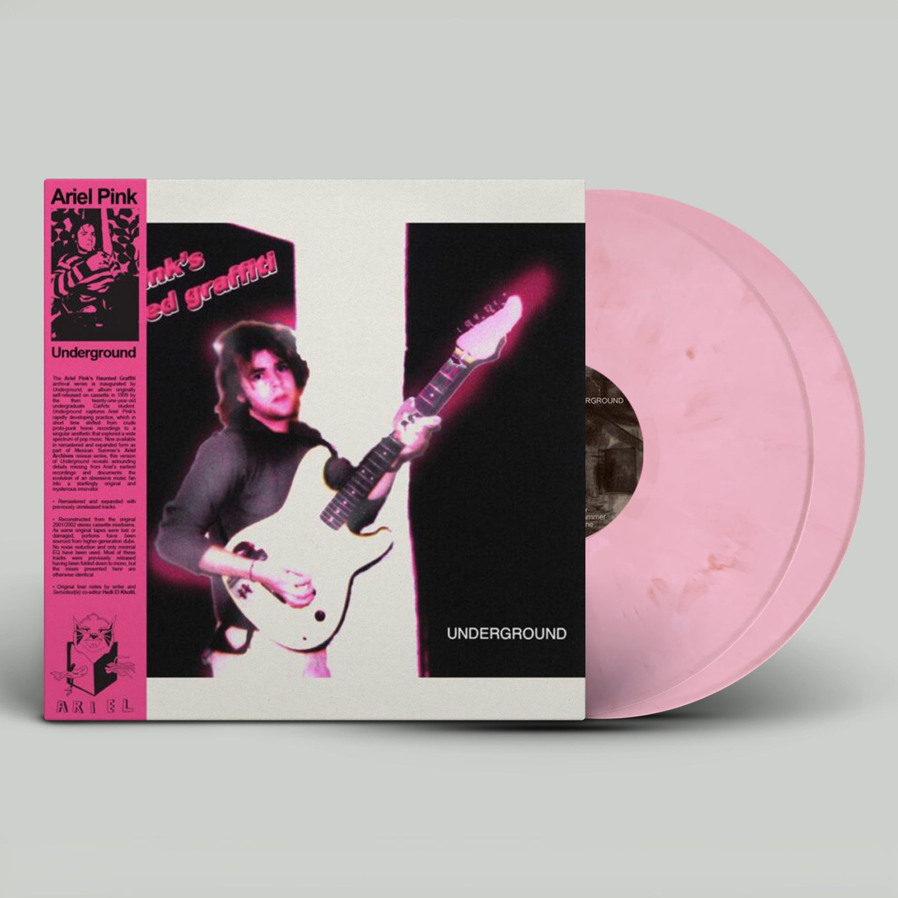 Ariel Pink's Haunted Graffiti - Undergorund (Pink Vinyl 2xLP)