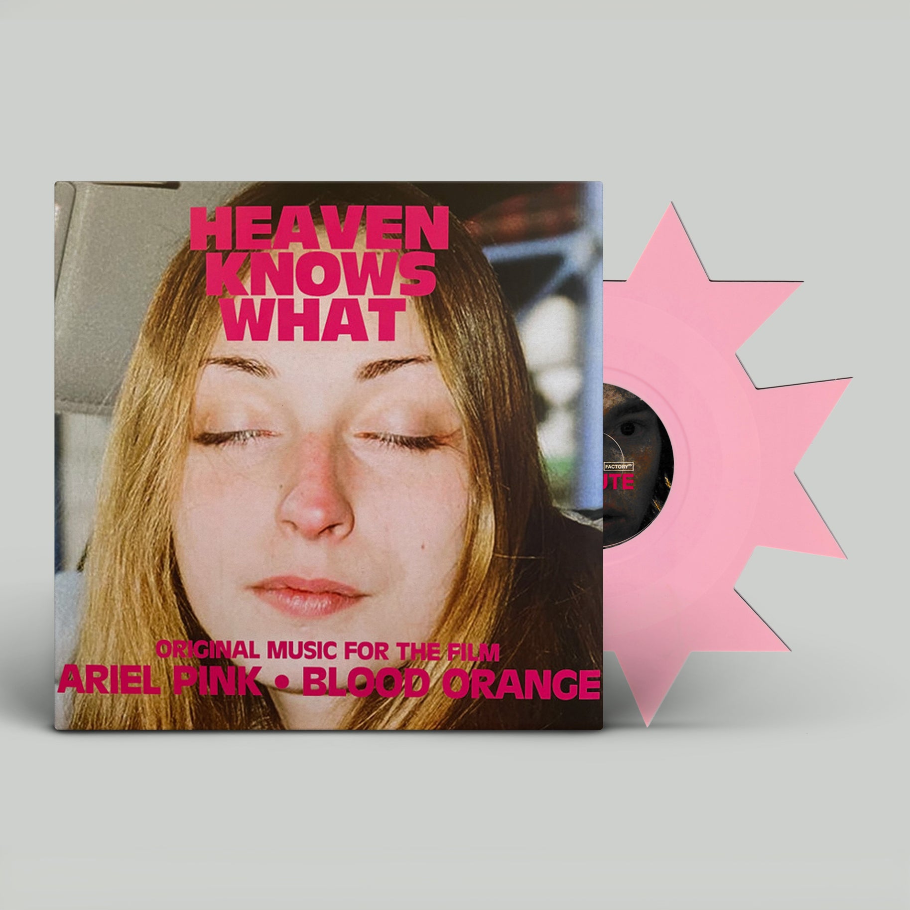 Ariel Pink & Blood Orange - Heaven Knows What (Original Music for the Film) (Pink Ninja Star-Shaped 10" Vinyl)