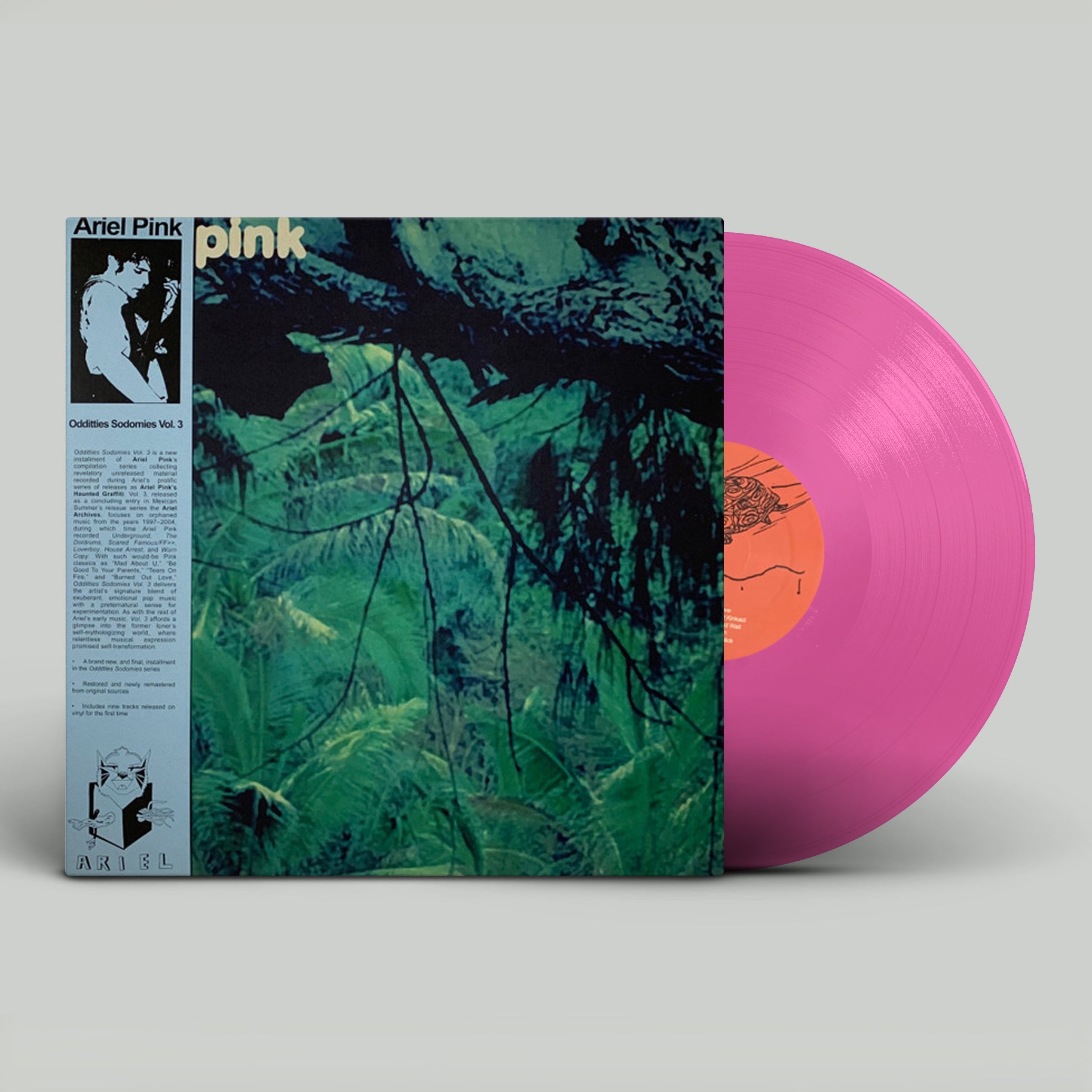 Ariel Pink's Haunted Graffiti - Odditties Sodomies Vol. 3 (Pink Vinyl LP)