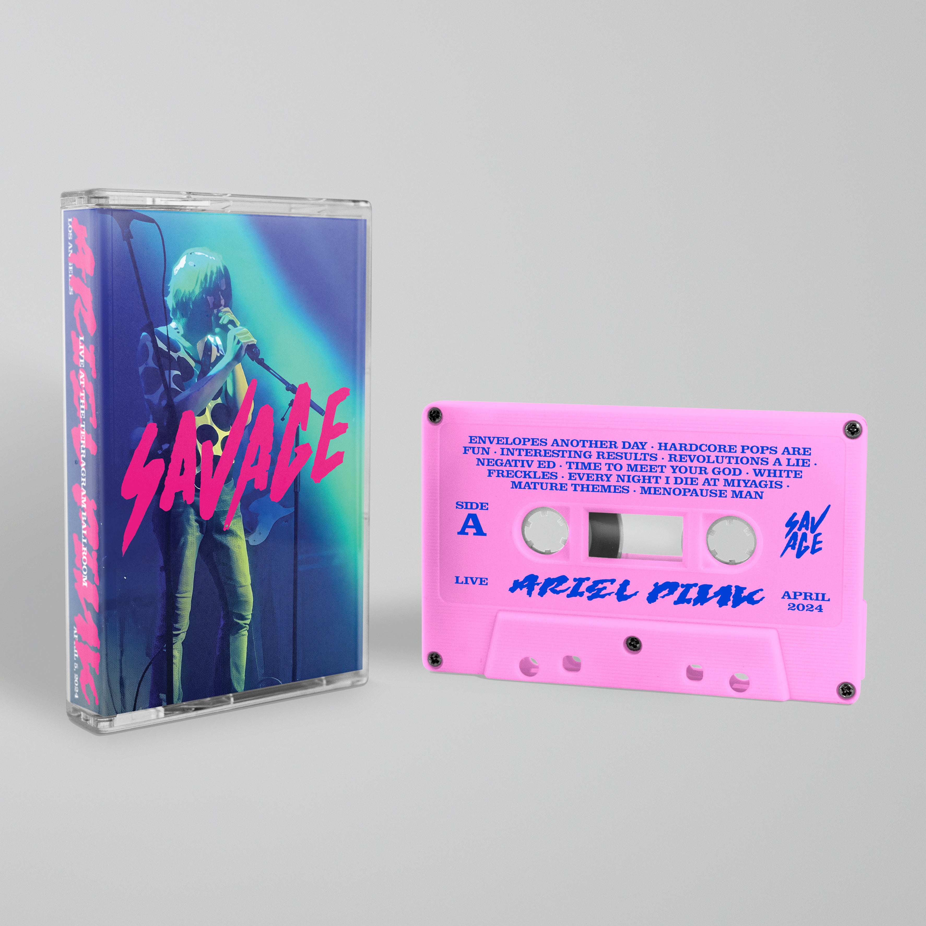 Ariel Pink - SAVAGE (Cassette) – ARIELPINK Ariel Pink - SAVAGE (Cassette) – ARIELPINK