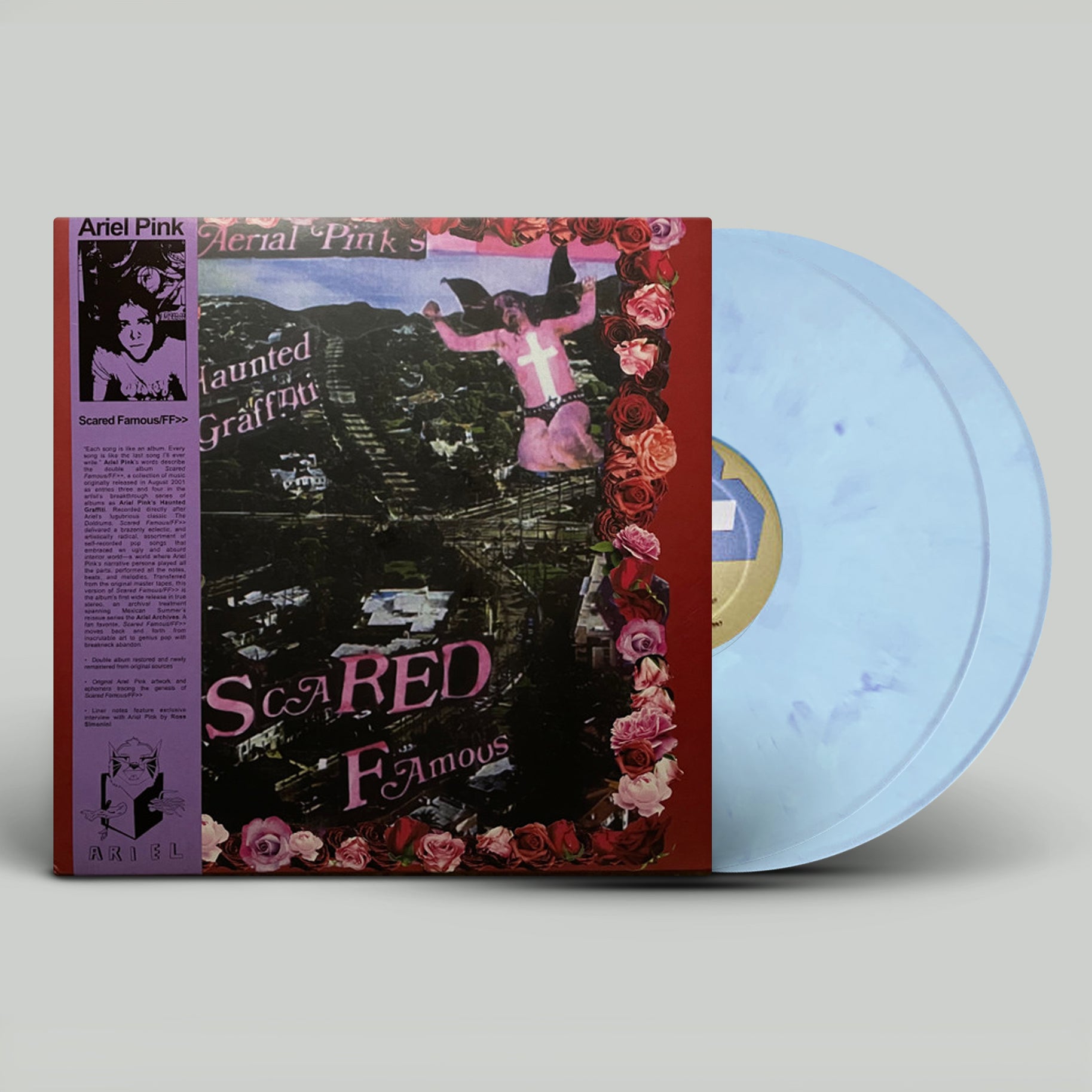 Ariel Pink's Haunted Graffiti - Scared Famous/FF>> (Baby Blue Vinyl 2xLP)