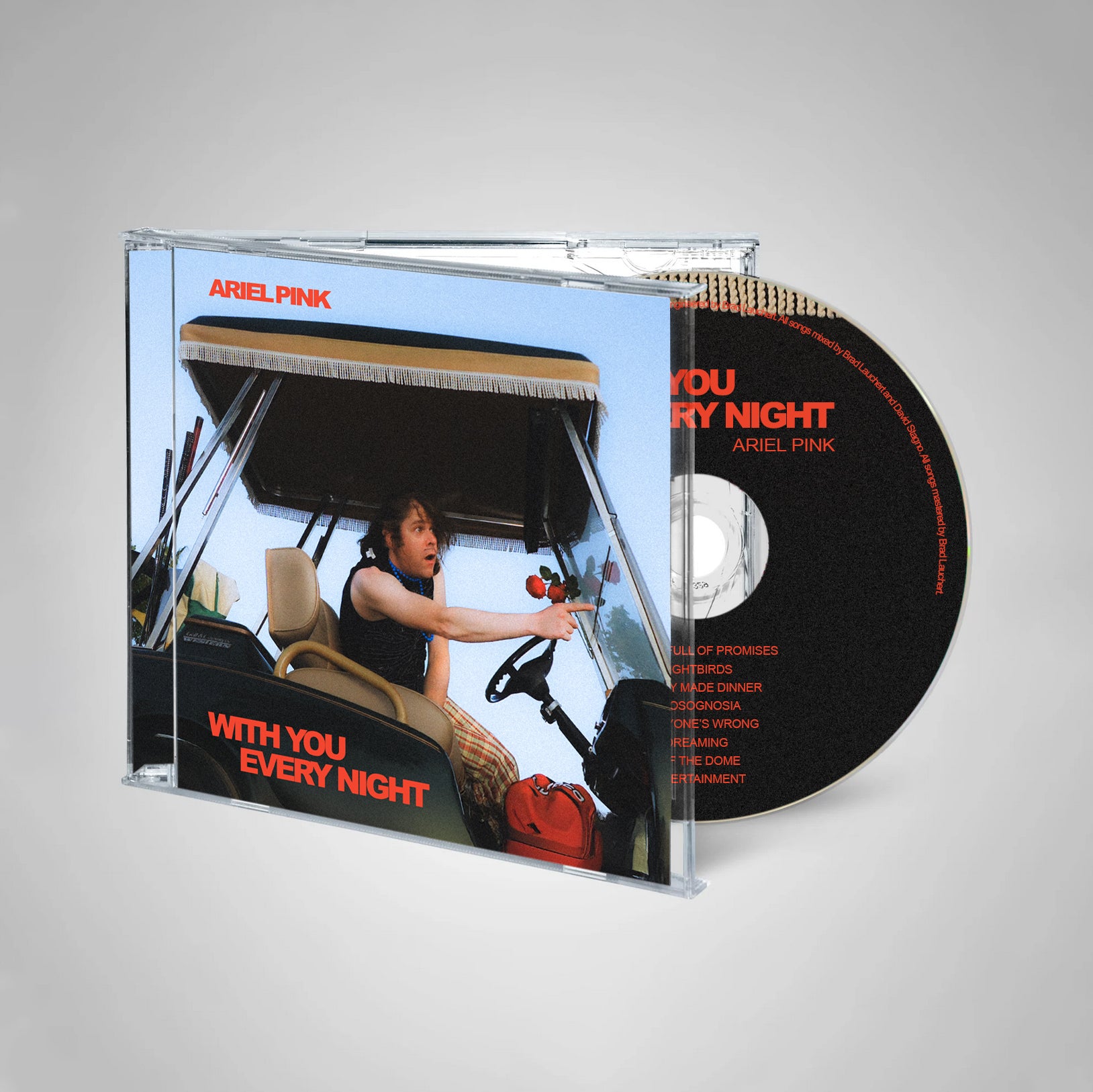 PRE-ORDER – Ariel Pink's With You Every Night (CD-Haunted-Golf-Cart-Edition)