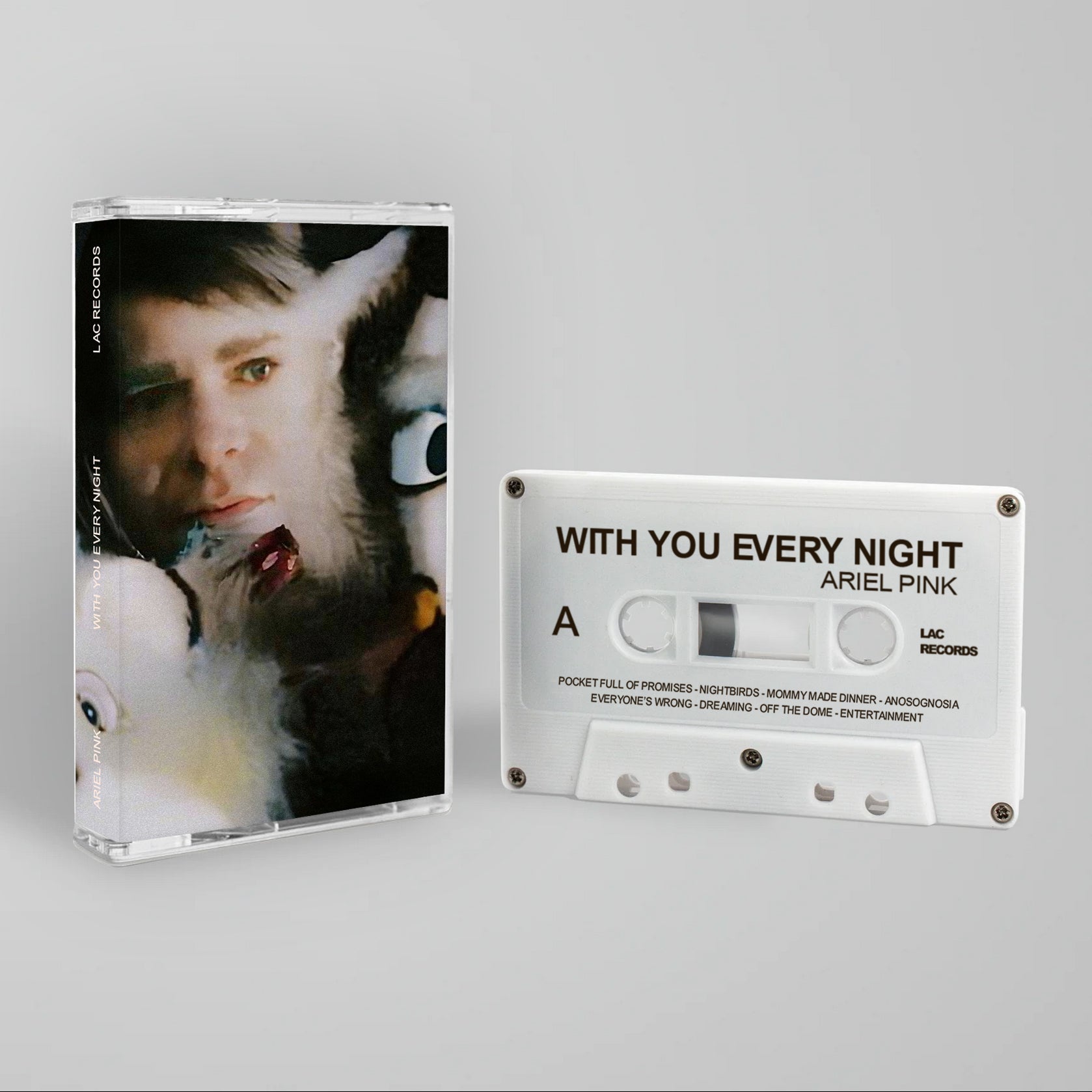 PRE-ORDER – Ariel Pink's With You Every Night (Cassette-Plush-Edition)