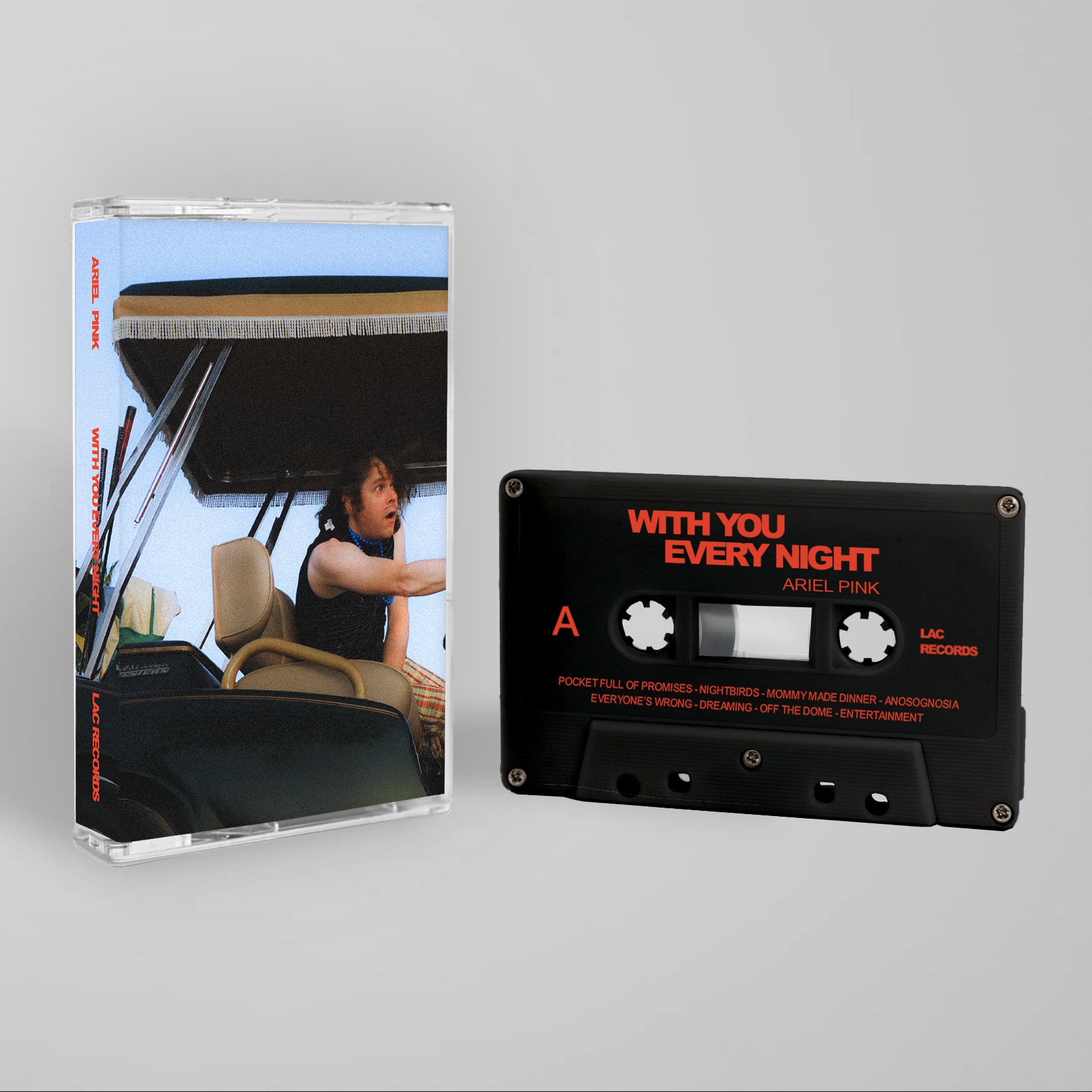 Ariel Pink's With You Every Night (Cassette-Haunted-Golf-Cart-Edition)